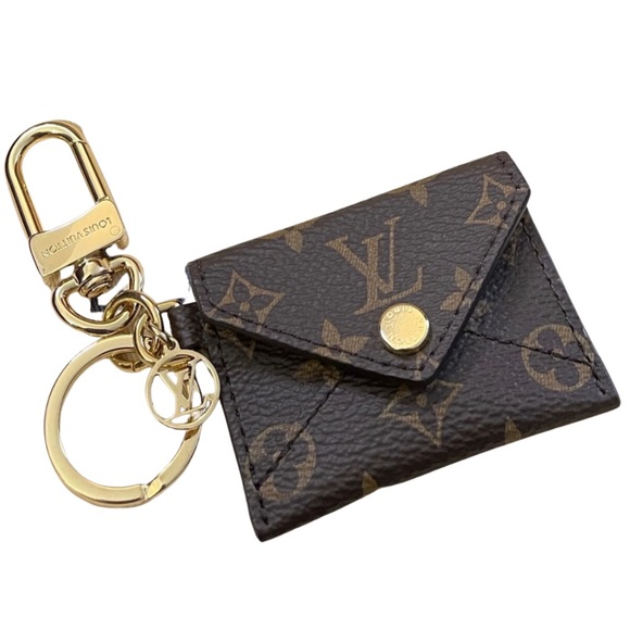 NEW! Louis Vuitton Kirigami Bag Charm Key Holder Key Fob Monogram LV Keychain - Picture 10 of 17